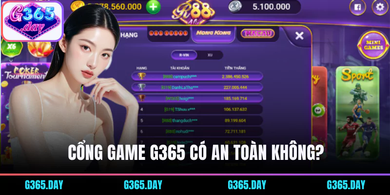 G365 là cổng game đổi thưởng uy tín và an toàn